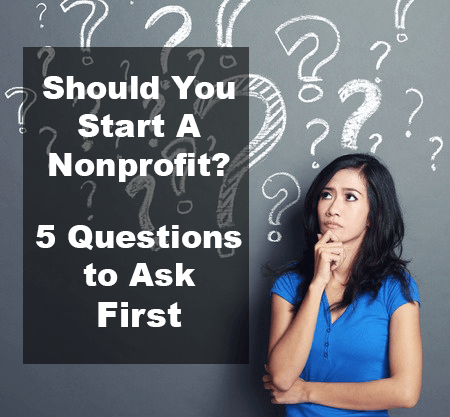 should you start nonprofit
