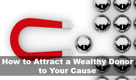 how to attract wealthy donors