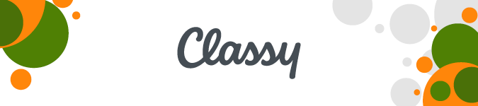 Classy is one of our favorite online fundraising sites.