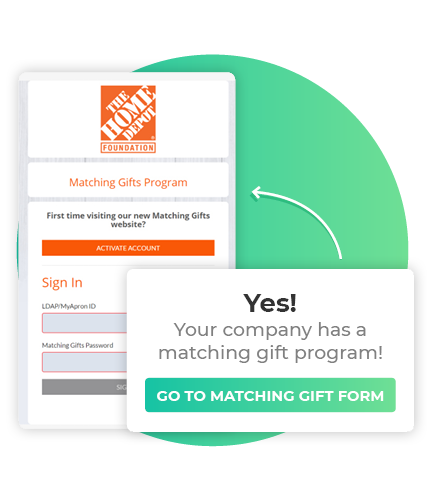 Here's an example of how our favorite online fundraising sites leverage matching gifts.