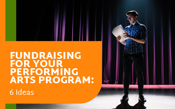 Try these six ideas to get started with fundraising for your performing arts program.