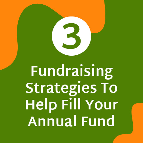 In this post, you’ll learn about three fundraising strategies that will help you fill your annual fund.