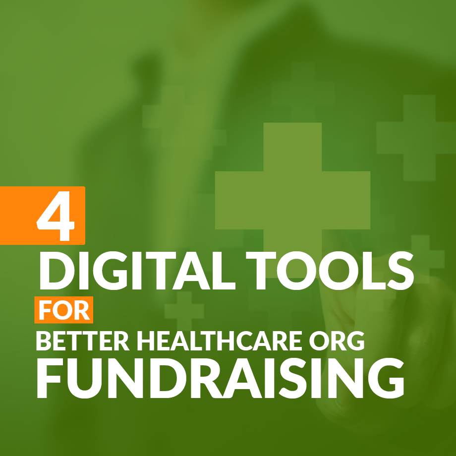 In this post, we’ll examine four digital tools that will help you improve your healthcare organization’s fundraising efforts.