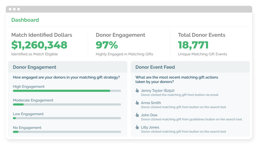 Double the Donation's matching gifts search tool