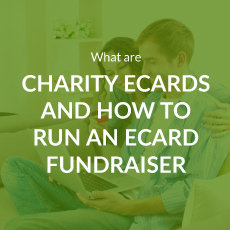 Alt text: The title of the article: What are Charity eCards and How to Run an eCard Fundraiser