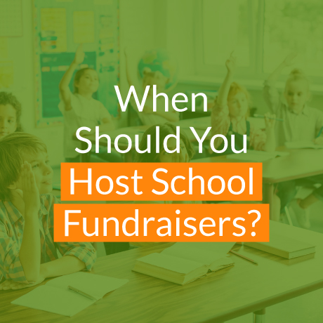 The article’s title, “When Should You Host School Fundraisers?”