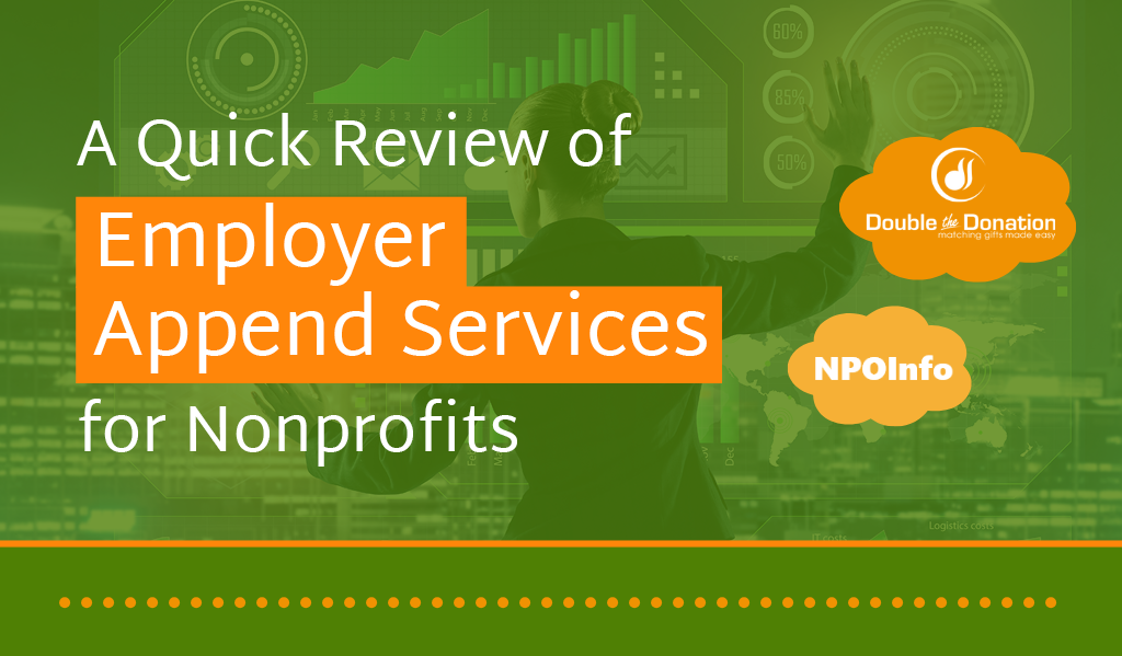 A Quick Review of Employer Append Services for Nonprofits